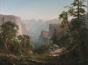 Thomas Hill View of the Yosemite Valley oil on canvas